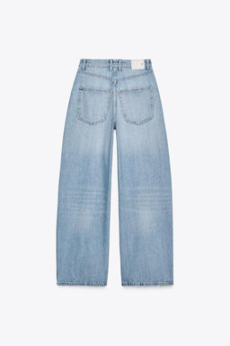 TRF MID-WAIST BAGGY JEANS - Zara фото 11