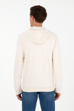 Мужской кремовый свитшот - U.s. polo assn фото 5