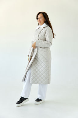 Куртка женская демисезонная 25660 (серый опал) - Kankan фото 11