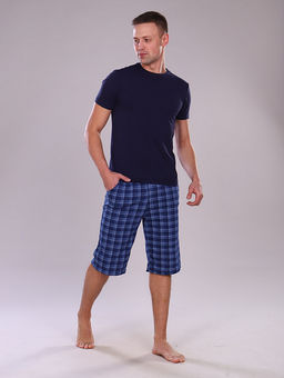 РАСПРОДАЖА Бриджи_мужские_Ш331/синий - Ihomelux фото 7