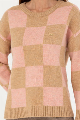 Женский песочный свитер - U.s. polo assn фото 6