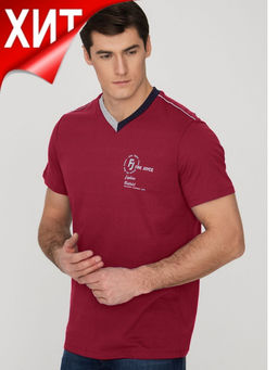 Футболка F911-06-019 bordo