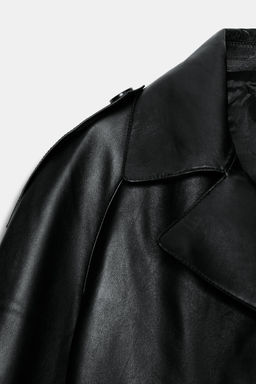 LEATHER JACKET ZW COLLECTION LIMITED EDITION - Zara фото 8