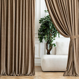 Комплект штор с подхватами "Голди"