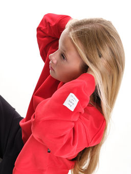 Свитшот для девочки 22-7633 св.серый - Mini maxi фото 32