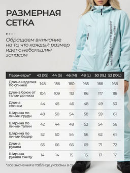 Комбинезон женский Saimaa, демисезонный, мятный  фото 11