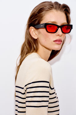 JERSEY PUNTO MANGA CORTA RAYAS / rayas - Zara фото 4