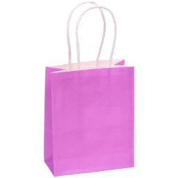 Пакет подарочный "Классика" 15*12*6 см, фиолетовый