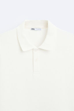 TEXTURED POLO SHIRT - Zara фото 8