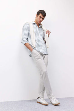 K?sl?k Jogger Pantolon Basic Duz Beli Bagc?kl? Cepli Duz Paca - Defacto фото 4