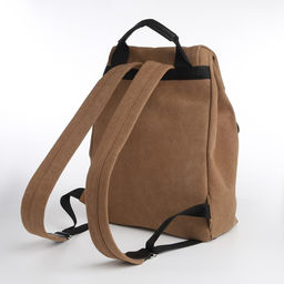 Рюкзак мужской городской TEXTURA, текстиль, цвет коричневый  фото 2