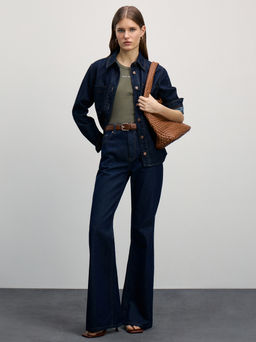 Укороченный топ с вышивкой / Zarina фото 3