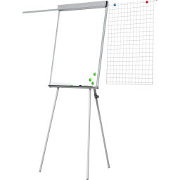 Флипчарт на треноге с выдвижной планкой