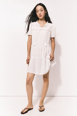 Vestido de punto con efecto arrugado - H&m фото 3