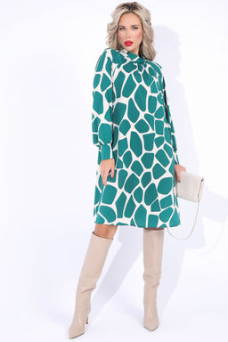 Платье В моем вкусе (изумруд) - Эльза фото 12