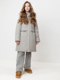 ВК 38124/н/2 ГР куртка для дев - Crockid фото 4