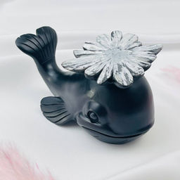 Хризантемный камень "Целестин на аргиллите"