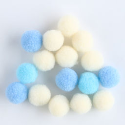 Аппликация помпошками Русалочка размер 30 30 см, клей 30 мл - Simaland фото 4