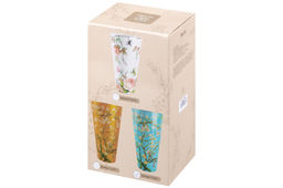 Ваза 2,4 л 16,5*12,5*28,5 см Цветущий миндаль бирюза, NEW BONE CHINA - Elan gallery фото 9