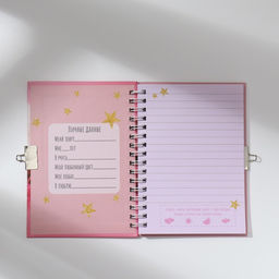 Подарочный набор Сияй ярче всех!, блокнот А6 50 л, ручка пиши светом - Artfox фото 4