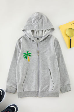 Ekru K?z Cocuk Nak?sl? Orme H?rka TKDAW25HI00006 - Trendyolmilla фото 3