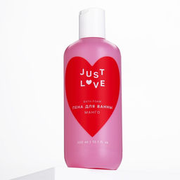 Пена для ванны Just love, 300 мл, аромат манго, Чистое счастье  фото 9