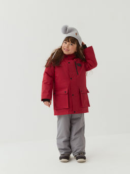 Парка демисезонная Томат - Bungly фото 16