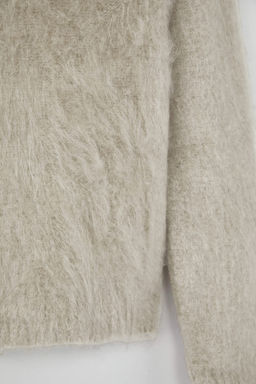 Vizon Gul Dugme Detayl? Buklet Iplikli Triko H?rka TWOAW26HI00109