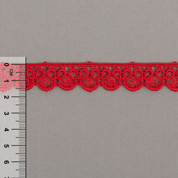 Гипюр Gamma 16 мм GGM-1601 в пакете 9 м 0.2 Турция GP006RE красный