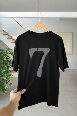 TRENDYOL MAN Gri Oversize/Genis Kesim Bisiklet Yaka Yaz? Bask?l? %100 Pamuklu T-Shirt TMNSS21TS1685 - Trendyolmilla фото 2