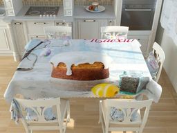 Скатерть Пасхальная коллекция 9 Габардин 145*145 см