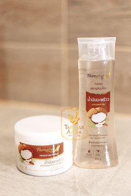 Маска д/волос Увлажняющая и Оздоравливающая Кокос THONGSUK, 250 мл - Тайская лавка фото 11