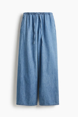 Pantal?n denim con cord?n de ajuste Feather Soft - H&m фото 4