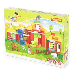 Конструктор Макси - Весёлая ферма (156 элементов) (в коробке) - Полесье фото 2