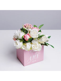 Цена за 2 шт. Коробки для мини букетов HAVE A NICE DAY, 12×20×10 см