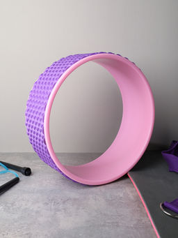 Колесо для йоги и пилатеса массажное 30Х10 / MYW-30VP / фиолетовый / уп10 - Галеонтрейд фото 10