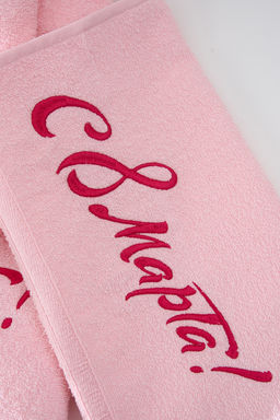 14418/14 "8 марта"полотенце махровое плотность 350гр