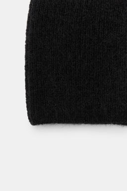 GORRO BEANIE PUNTO CANAL? / Negro