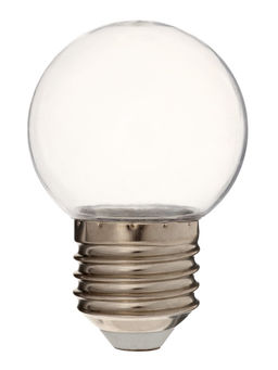 Лампа светодиодная, G45, Е27, 1.5 Вт, для белт-лайта, прозрачная, набор 10 штук, свечение белое