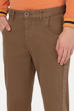 Мужские брюки чинос кокосового цвета - U.s. polo assn фото 6