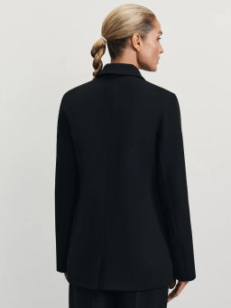 Двубортный жакет прямого кроя / Zarina  фото 5