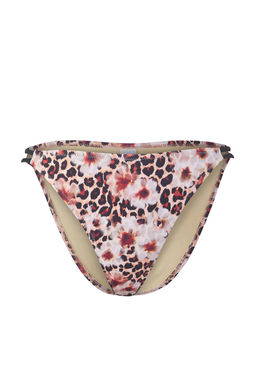 TRENDYOLMILLA Cicek Ve Leopar Mix Desenli Normal Bel Regular Bikini Alt? TBESS25BA00045  фото 5