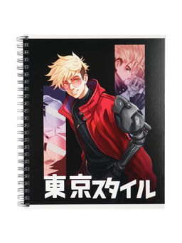 Тетрадь 96 листов в клетку, на гребне Аниме Парень, МИКС - Calligrata фото 5