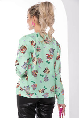 Свитшот Модница (фисташковый чизкейк) Б7960 - Lt collection фото 3