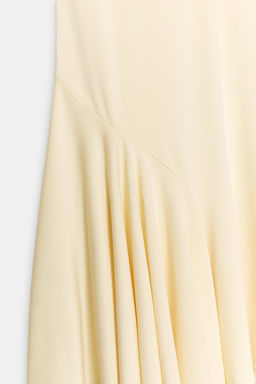 VESTIDO TIRANTES ASIM?TRICO / Amarillo - Zara фото 6