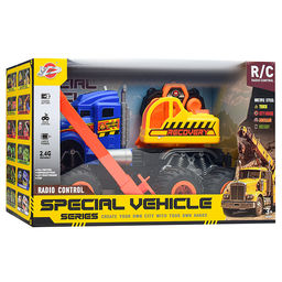 Машина "Кран" р/у, 27 MHz, в коробке