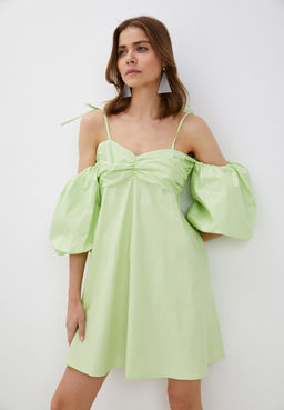 Платье-мини с объёмными рукавами - Incity фото 15