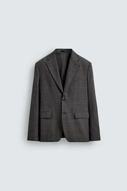 CHECK SUIT BLAZER - Zara фото 7