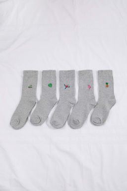 Gri 5li Corap TMNSS26CO00001