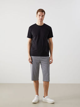 Bisiklet Yaka Penye Erkek Ti??rt